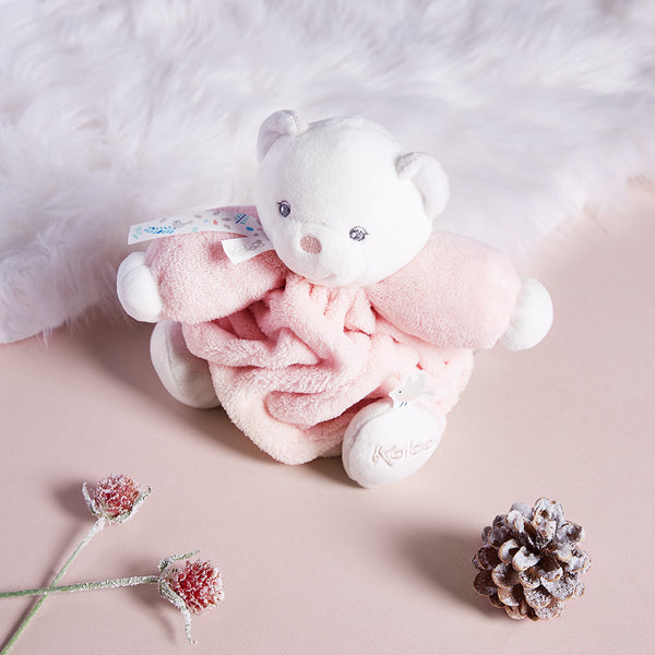 Chubby Bear Soft Toy Pink