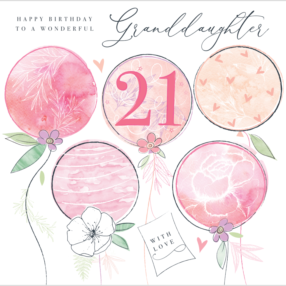 Bluey Granddaughter Age 5 Birthday Card – Optional PERSONALISED EXTRA