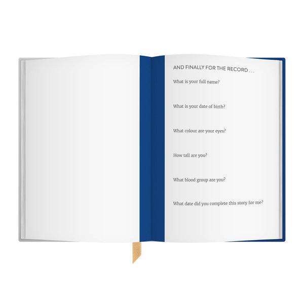 Dear Dad Guided Memory Journal | Heartfelt Gift for Dad |