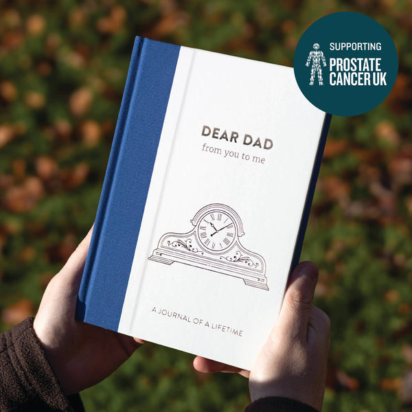 Dear Dad Guided Memory Journal | Heartfelt Gift for Dad |