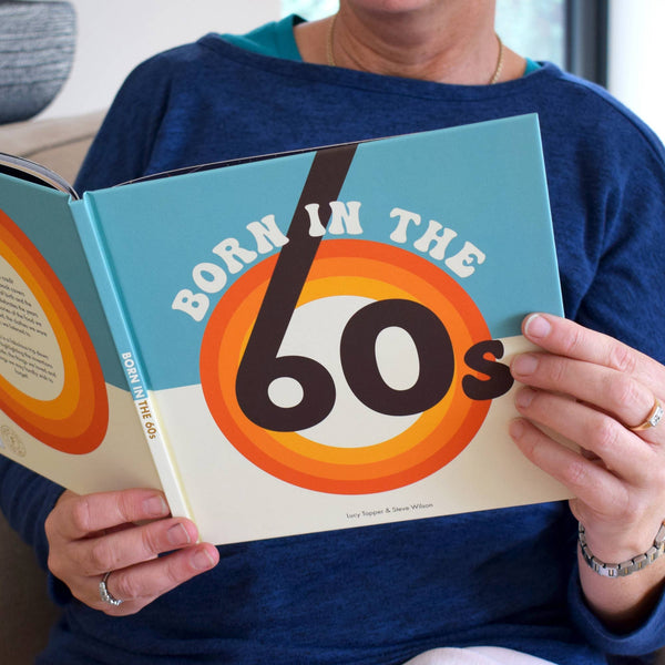 Born In The 60s Memory Book | Nostalgic Milestone Gift |