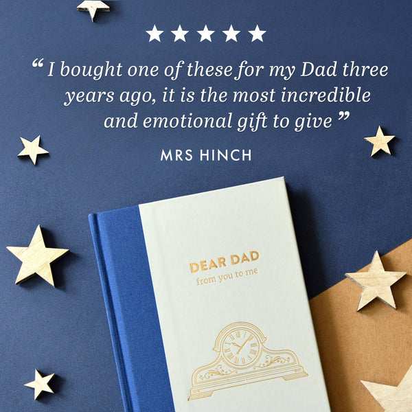 Dear Dad Guided Memory Journal | Heartfelt Gift for Dad |