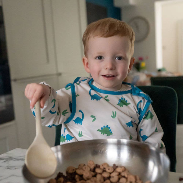 Coverall Feeding Bib Dinosaur