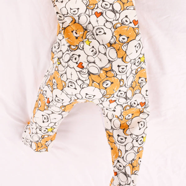 Unisex Baby Cotton Sleepsuit (Onesie) – Special Bear Print
