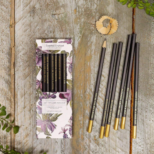 The Mulberry Collection (Pure) Set of Six Pencils