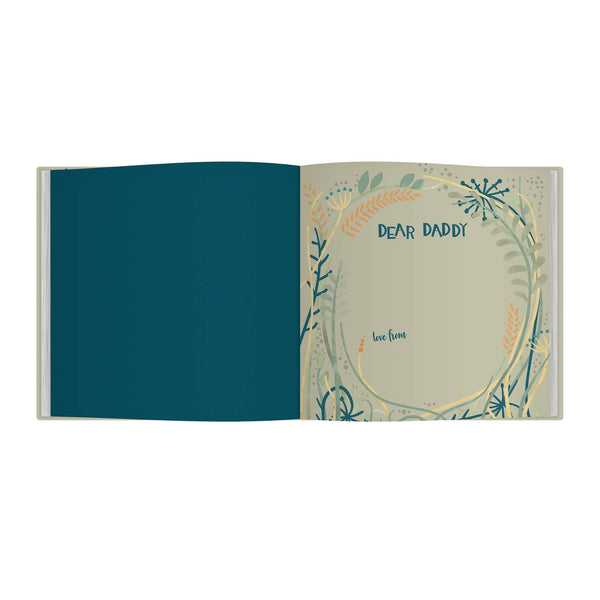 Dear Daddy Love From Me | Father's Day Gift Book | Keepsake
