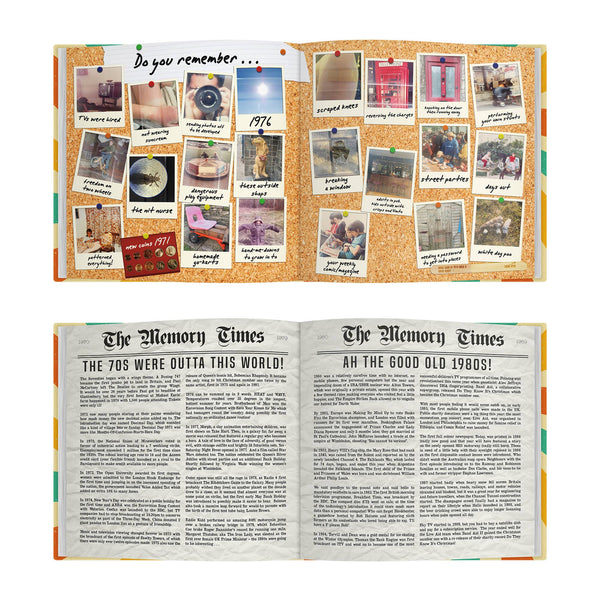 Born In The 70s Gift Book