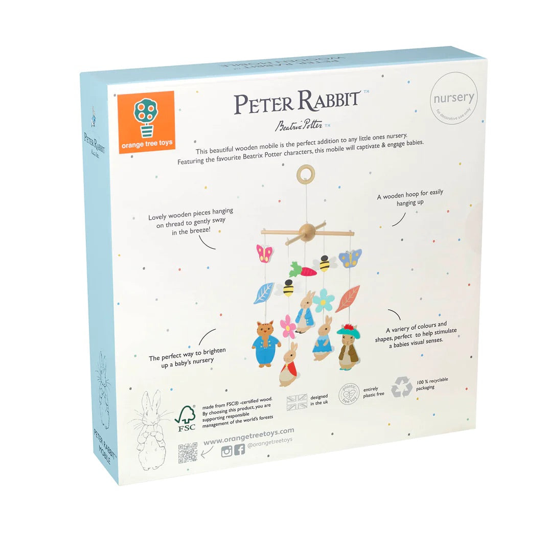 Peter Rabbit Mobile – Love & Best Wishes