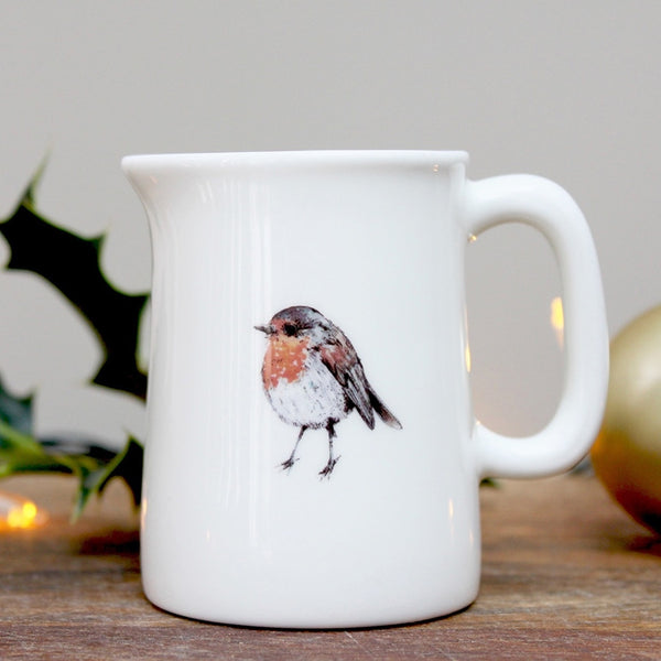 Robin Mini Jug in a Gift Box