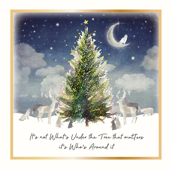 It’s Not What’s Under the Tree That Matters, it’s who’s around it