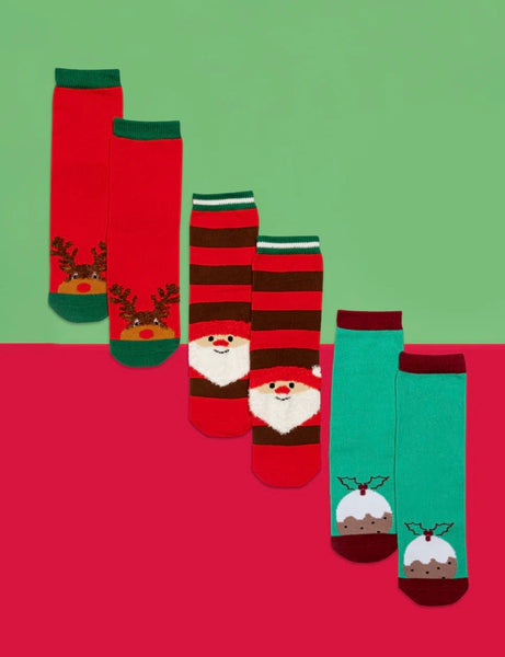 Christmas Sock Gift Set - 3 Pack