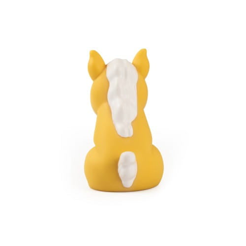 Dhink | Mini Colour Changing LED Night Light | Mustard Yellow Horse with White Mane