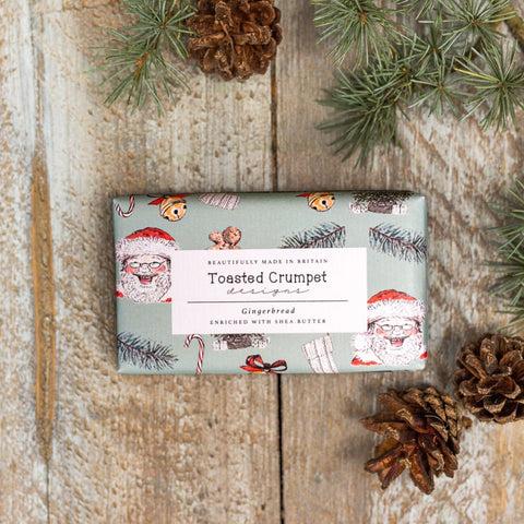 Gingerbread  Soap Bar 190g - All Things Jolly - Sage Green