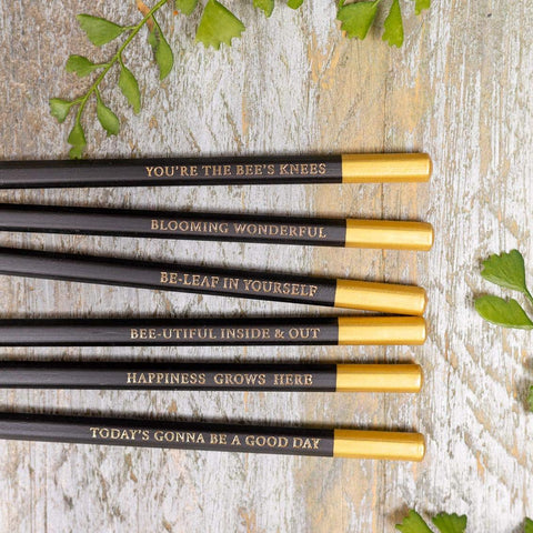 The Mulberry Collection (Pure) Set of Six Pencils