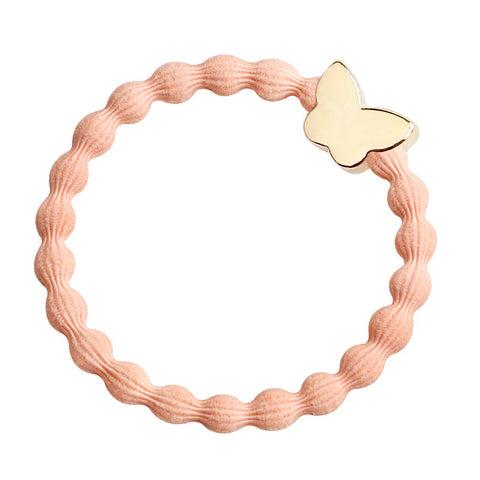 Gold Butterfly | Peach Hairband