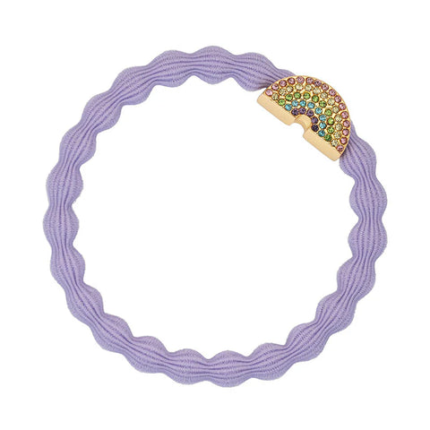Gold  Diamanté Rainbow | Lavender Hairband