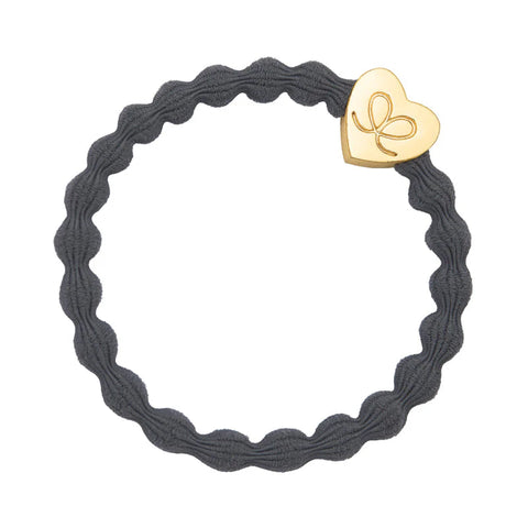 Gold Heart  | Storm Grey Hairband