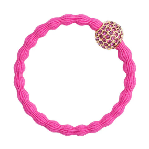 Bling Diamanté Disco Ball | Fuchsia Hairband