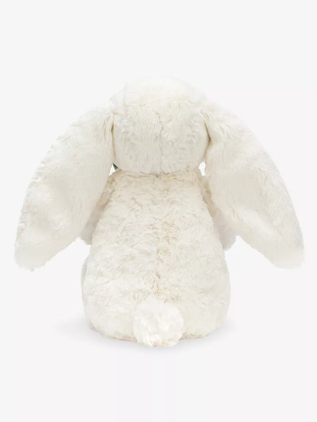 Cream Bunny with Plant