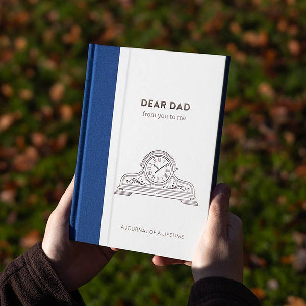 Dear Dad Guided Memory Journal | Heartfelt Gift for Dad |