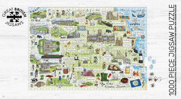 YORKSHIRE - Emma Joustra Jigsaw Puzzle