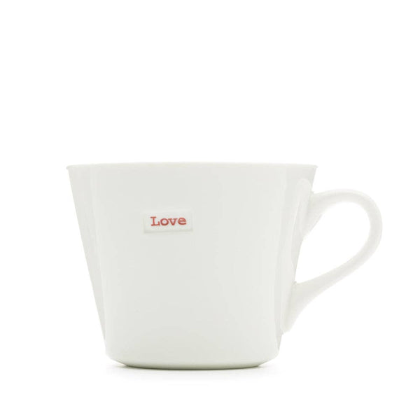 Keith Brymer Jones Mug Pair 350ml - Love (red) & Love (red)