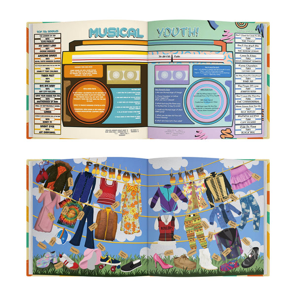 Born In The 70s Gift Book