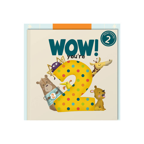 Wow! You're 2 | Age Cards | Age Birthday Cards | Age 2