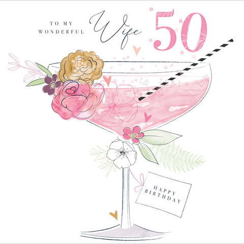 To My Wonderful Wife 50