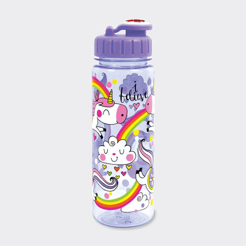 Water Bottle - Unicorn & Rainbows
