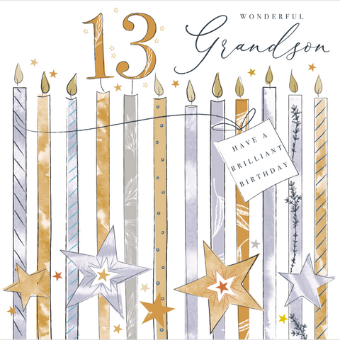 Wonderful Grandson Have A Brilliant Birthday 13