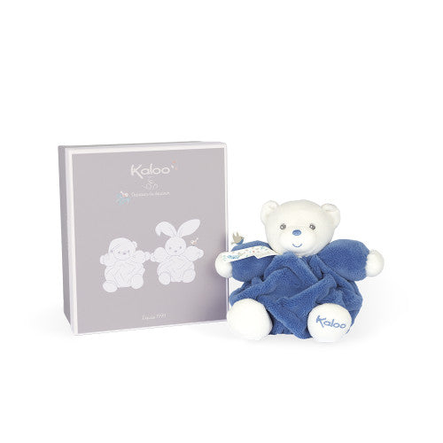 Chubby Bear Soft Toy Blue