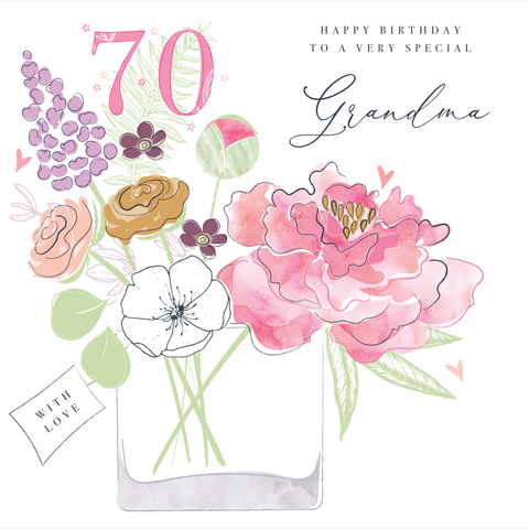 Happy Birthday to a Very Special Grandma 70