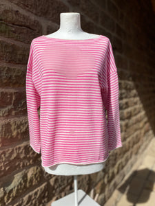 Cara Cashmere Mix Jumper in Wild Rose