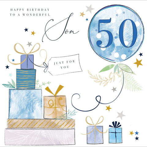 Happy Birthday to a Wonderful Son 50