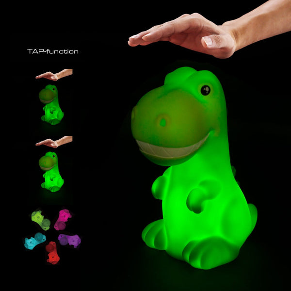 Dhink Medium Colour Changing Green Dinosaur Night Light