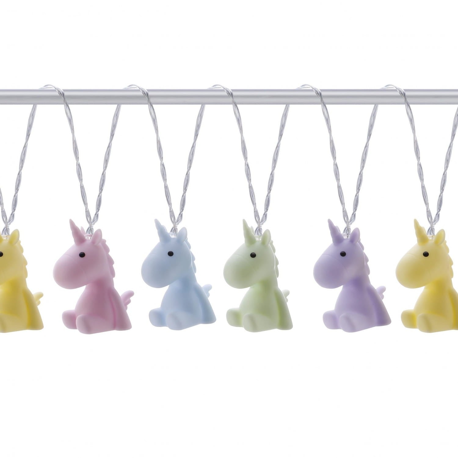 Dhink Mixed Coloured Pastel Unicorns Lights